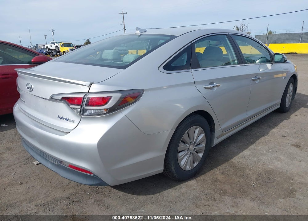 2016 HYUNDAI SONATA HYBRID SE VIN: KMHE24L19GA011865