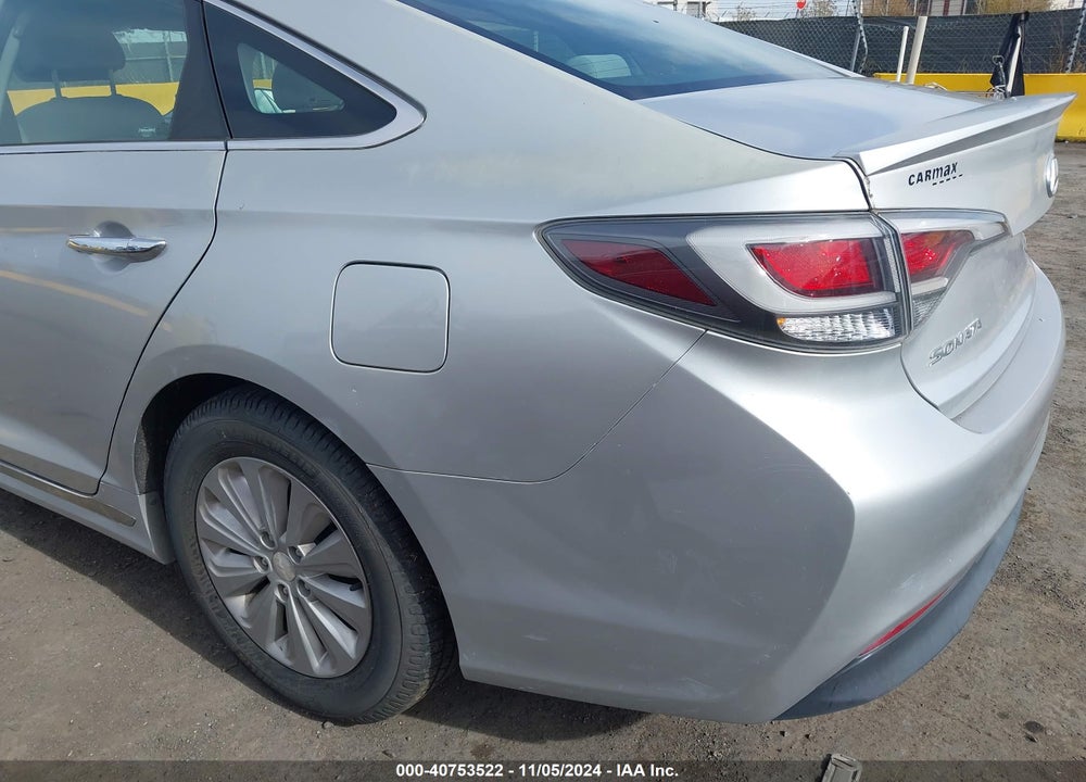 2016 HYUNDAI SONATA HYBRID SE VIN: KMHE24L19GA011865