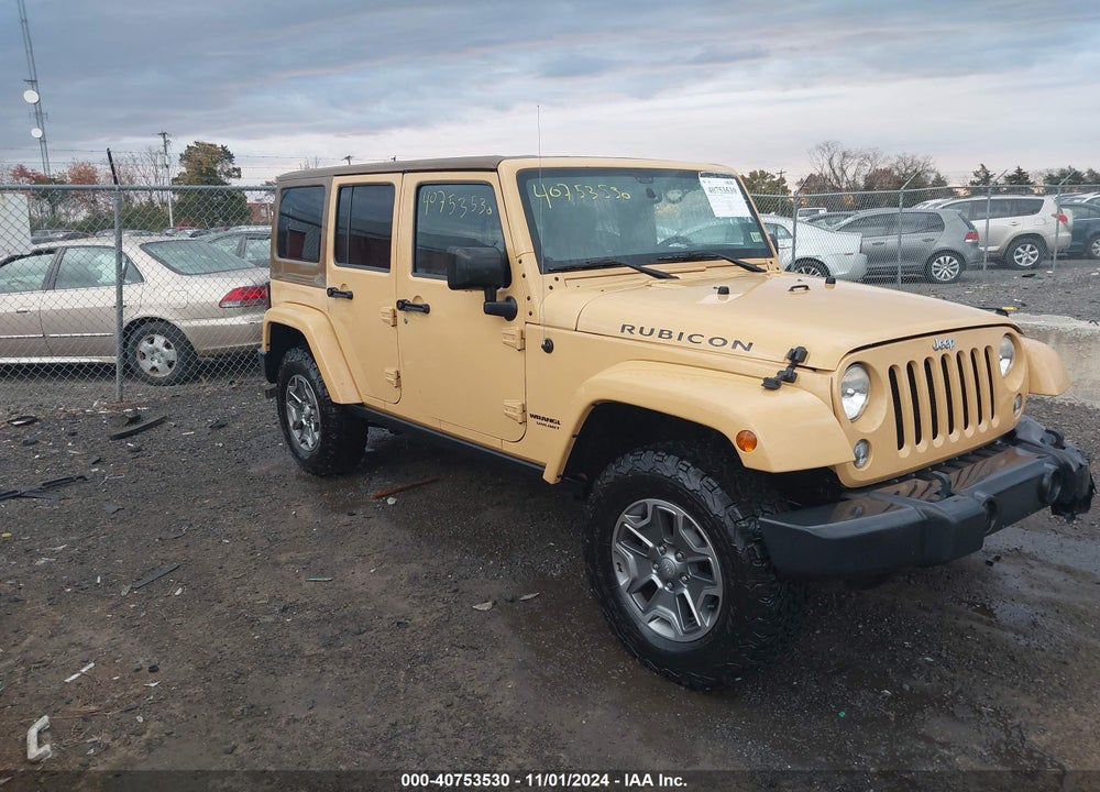 2014 JEEP WRANGLER UNLIMITED RUBICON VIN: 1C4BJWFG1EL111207