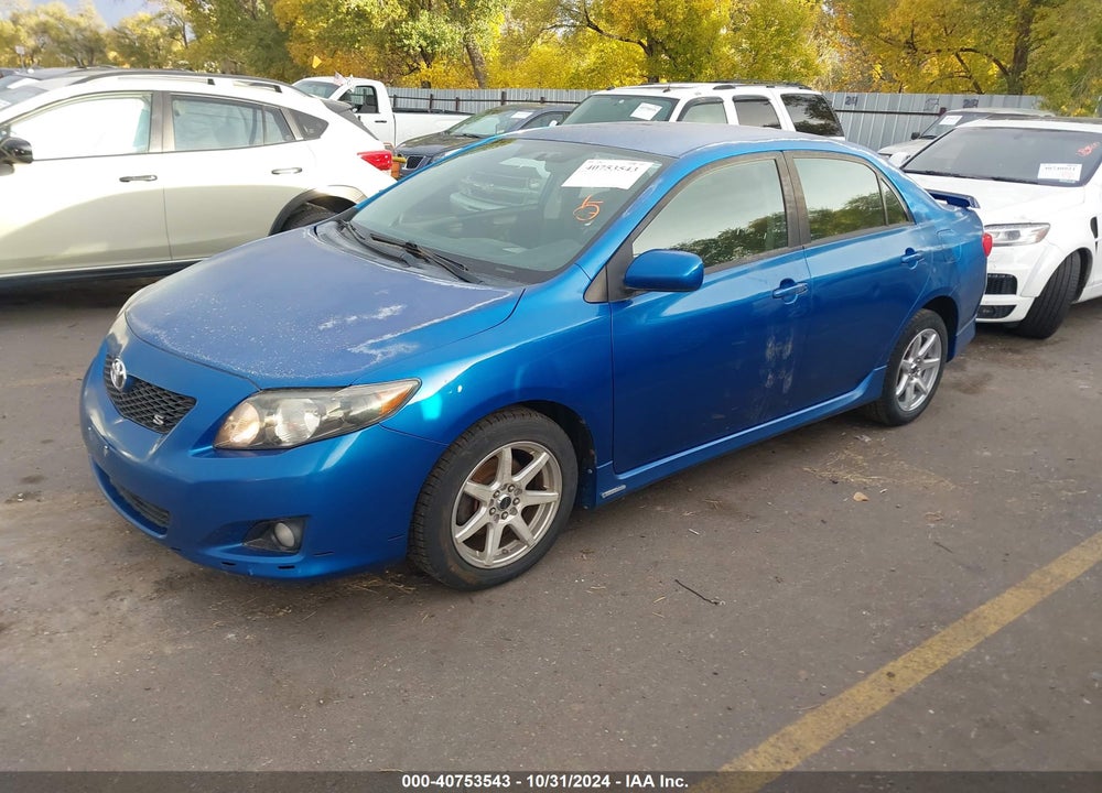 2009 TOYOTA COROLLA S VIN: 1NXBU40E79Z021347