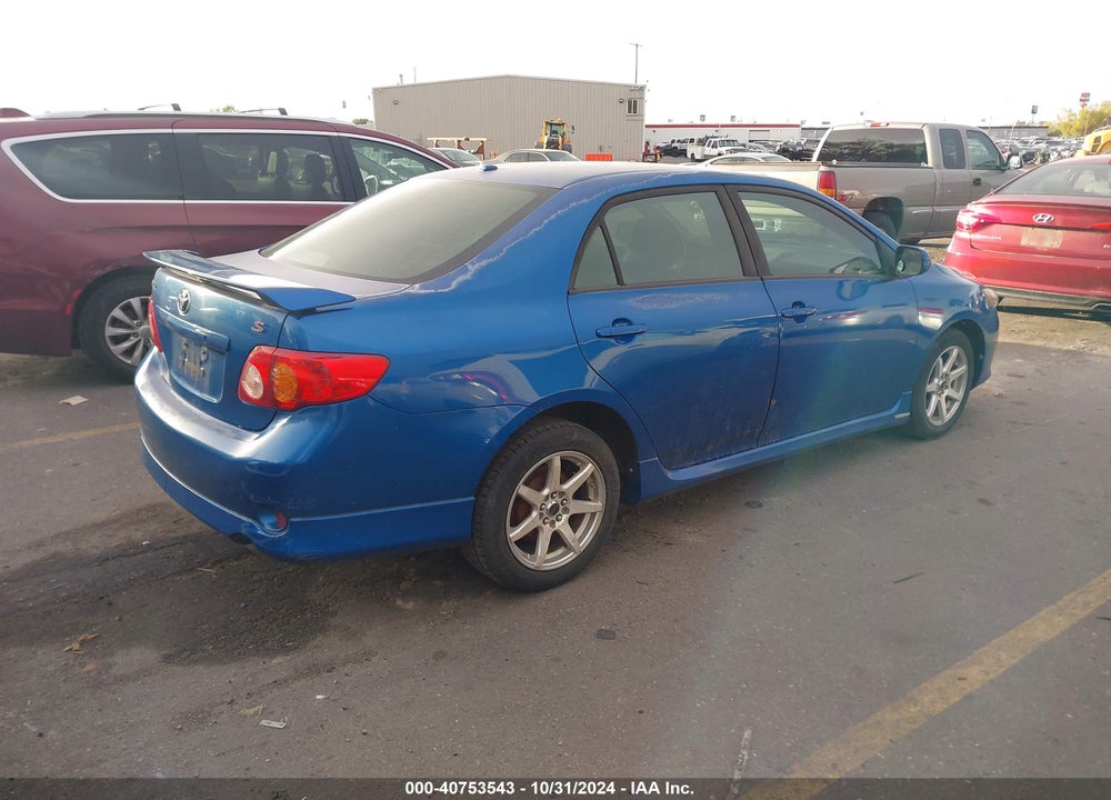 2009 TOYOTA COROLLA S VIN: 1NXBU40E79Z021347