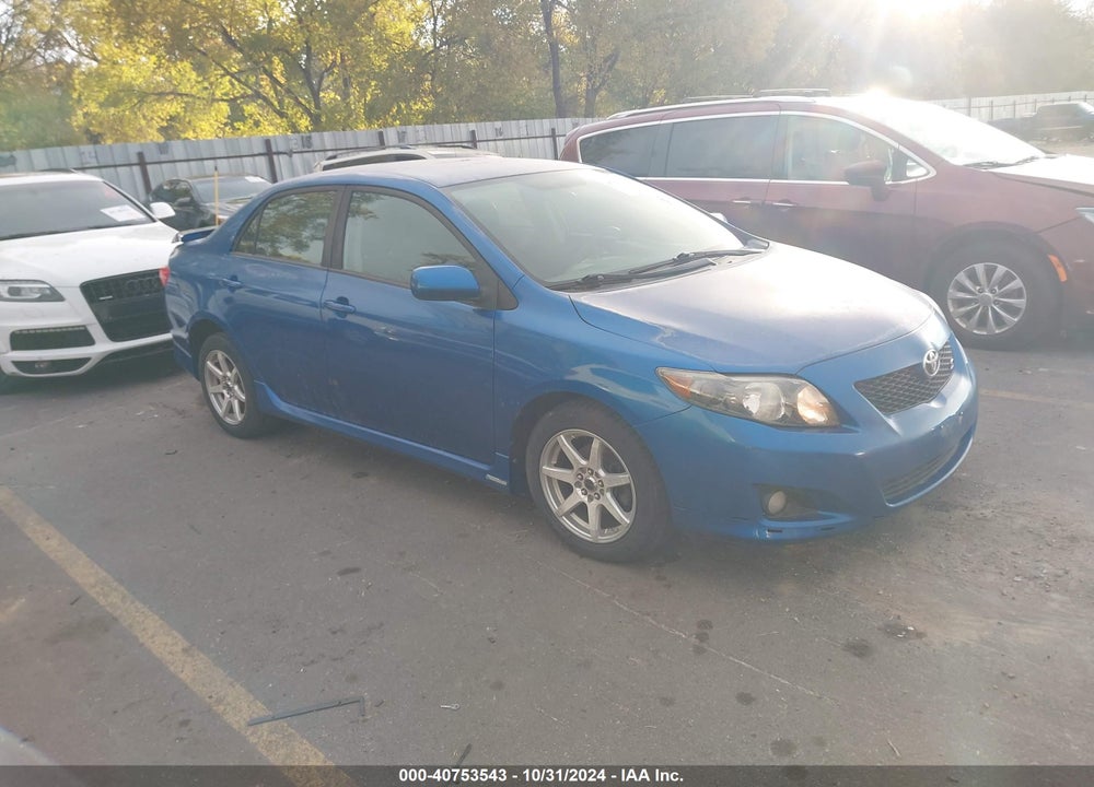 2009 TOYOTA COROLLA S VIN: 1NXBU40E79Z021347