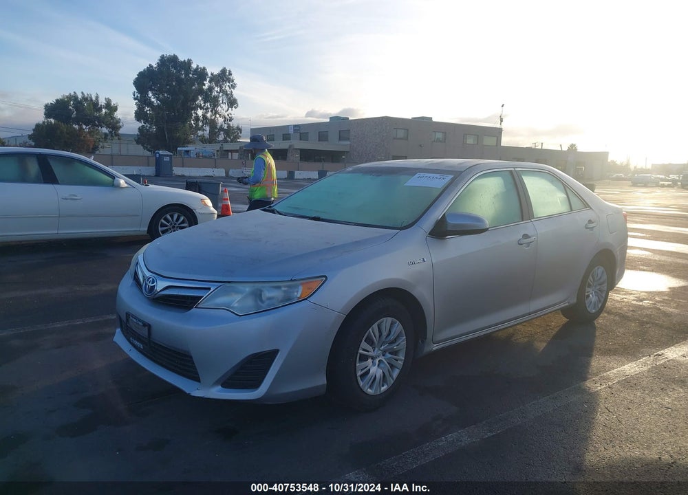 2013 TOYOTA CAMRY HYBRID LE VIN: 4T1BD1FK9DU066178