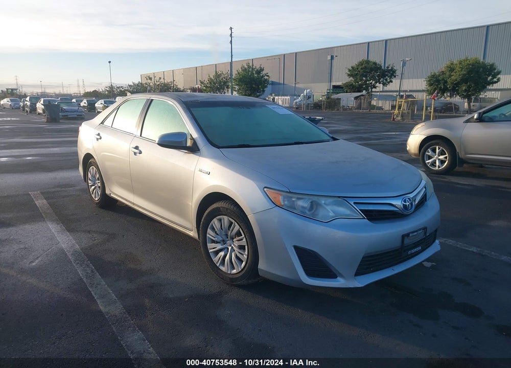2013 TOYOTA CAMRY HYBRID LE VIN: 4T1BD1FK9DU066178