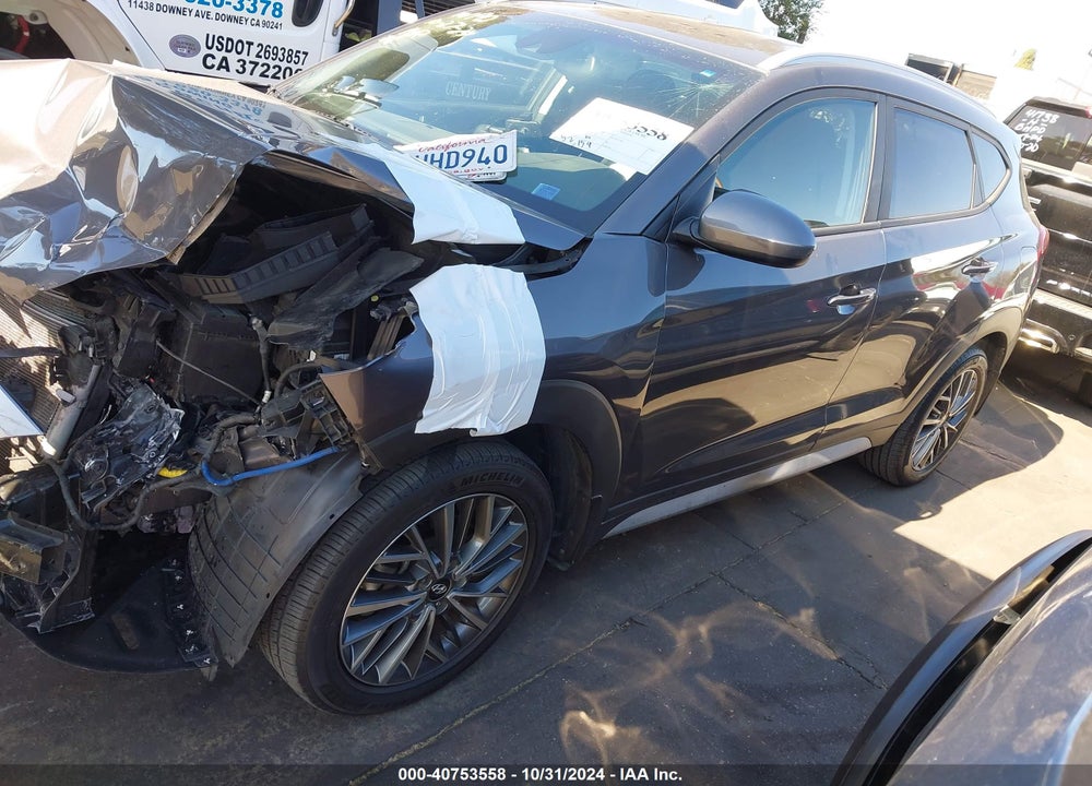 2021 HYUNDAI TUCSON SEL VIN: KM8J33AL2MU362797