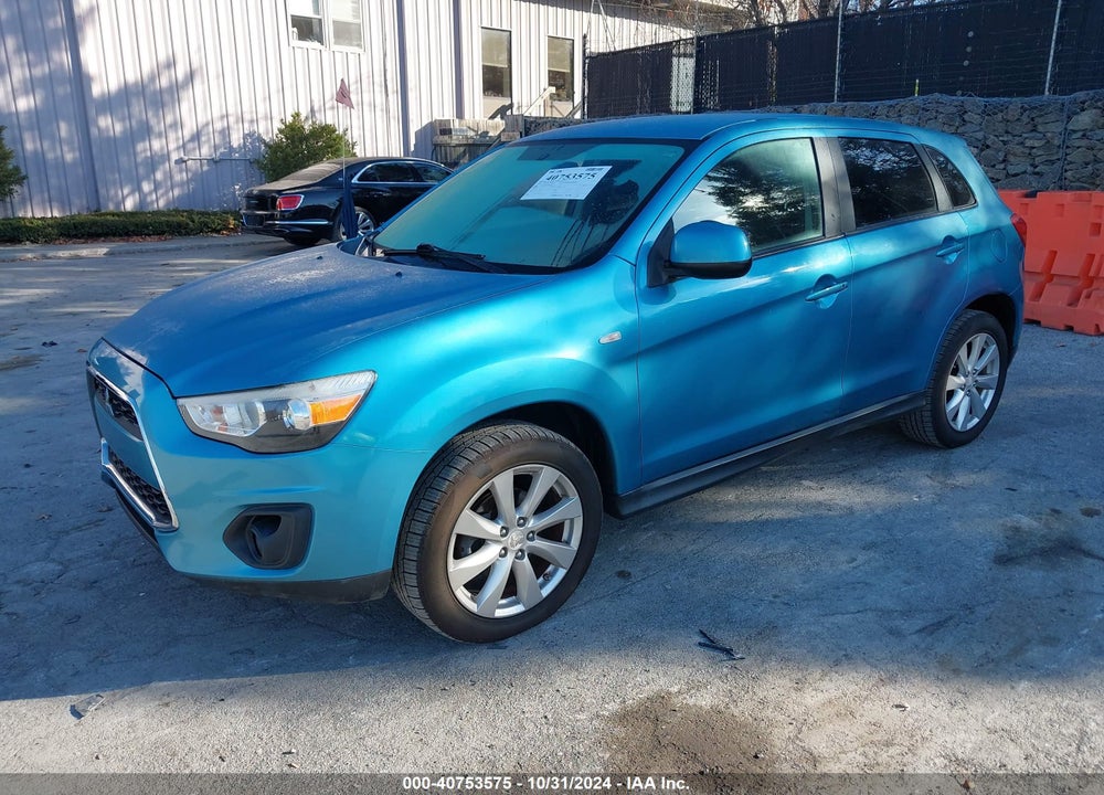 2014 MITSUBISHI OUTLANDER SPORT ES VIN: 4A4AR3AU5EE023080
