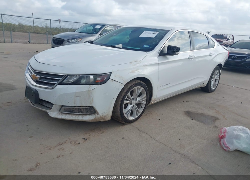 2015 CHEVROLET IMPALA 2LT VIN: 1G1125S34FU130750