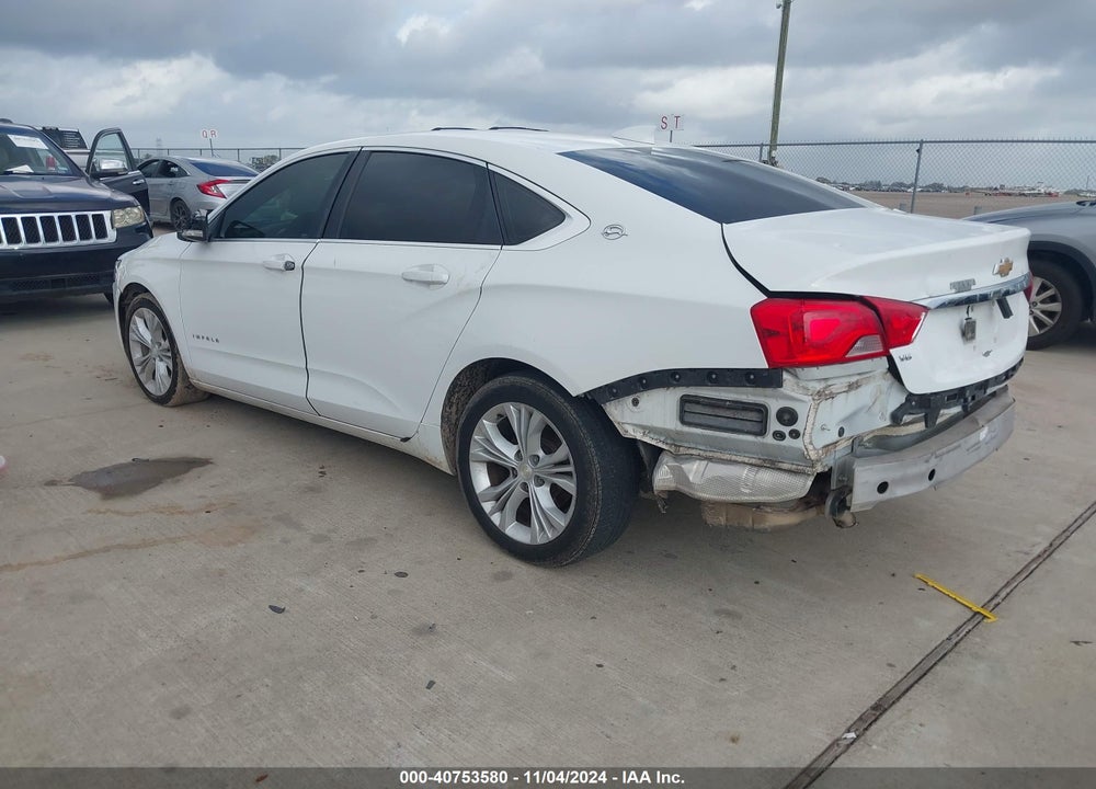 2015 CHEVROLET IMPALA 2LT VIN: 1G1125S34FU130750