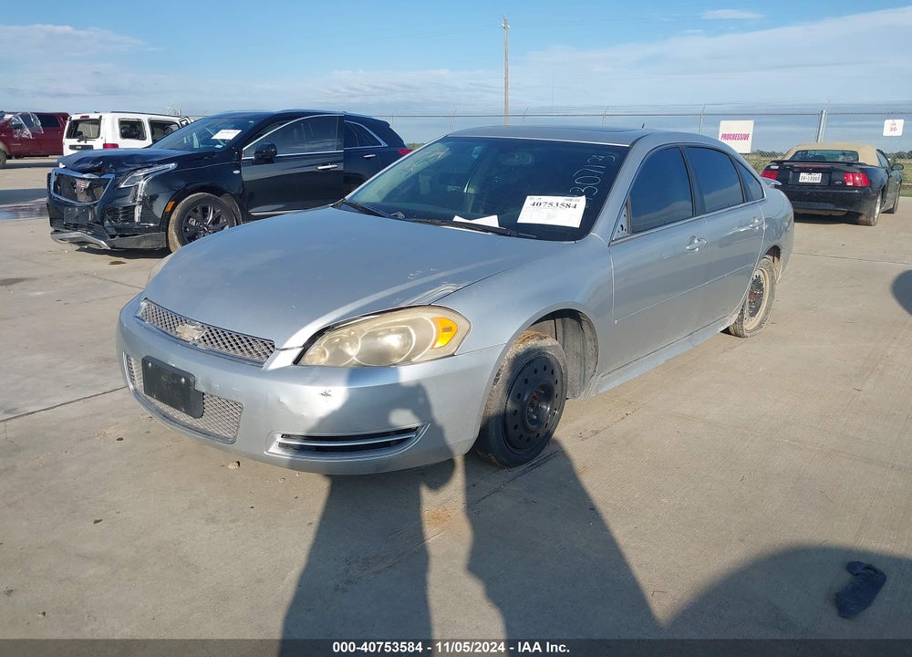 2012 CHEVROLET IMPALA LT VIN: 2G1WG5E36C1130713
