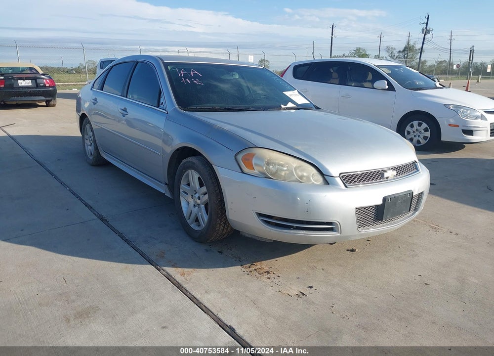 2012 CHEVROLET IMPALA LT VIN: 2G1WG5E36C1130713