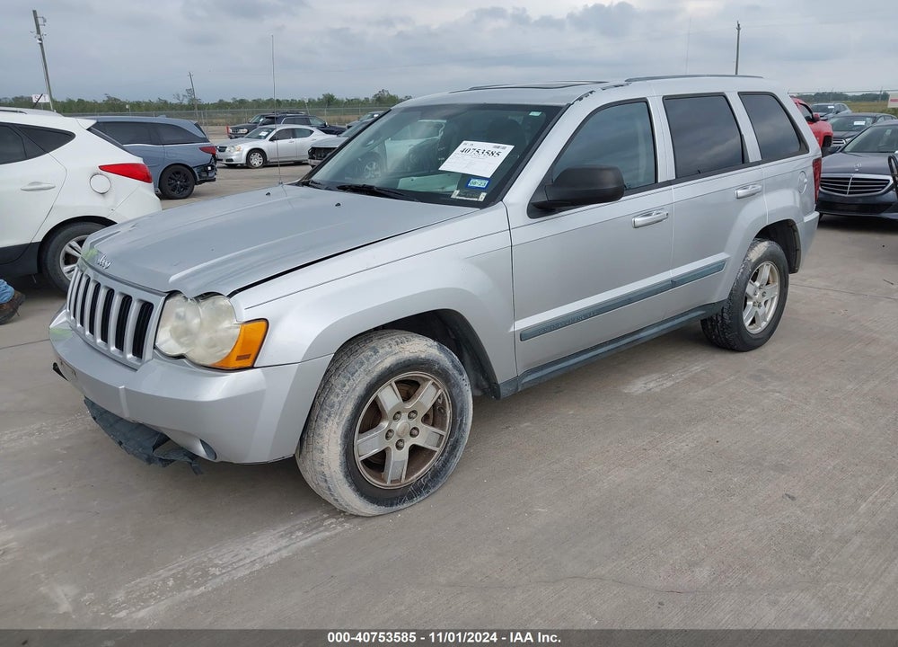 2008 JEEP GRAND CHEROKEE LAREDO VIN: 1J8HS48N28C124536