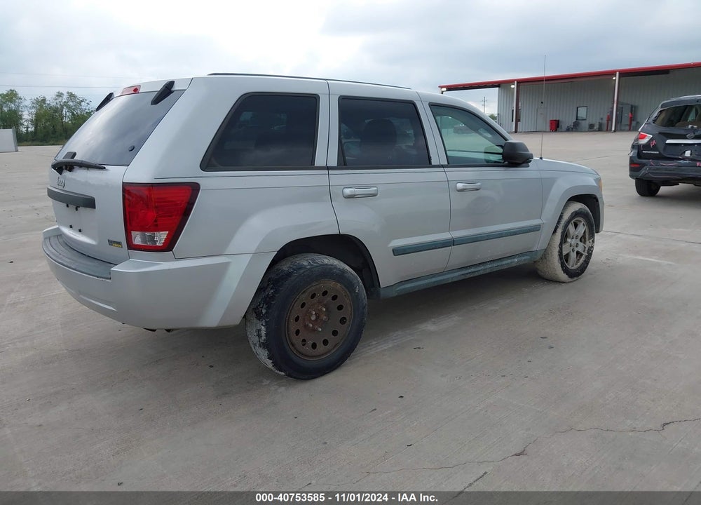 2008 JEEP GRAND CHEROKEE LAREDO VIN: 1J8HS48N28C124536