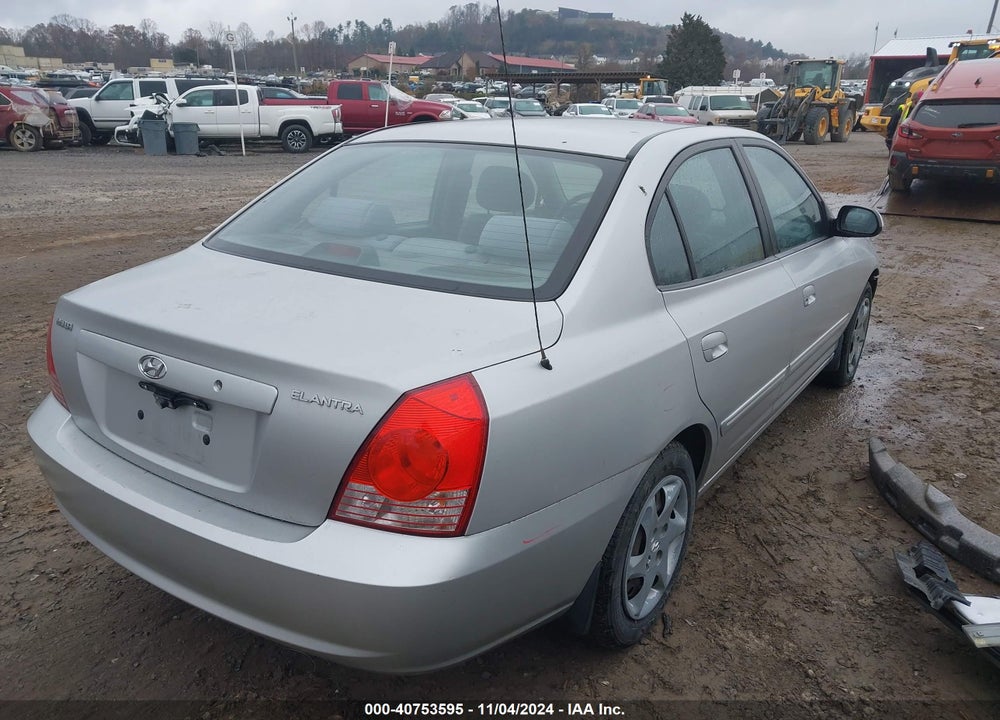 2005 HYUNDAI ELANTRA GLS/GT VIN: KMHDN46D45U099857