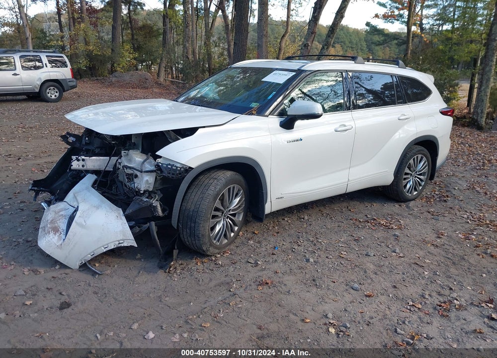 2021 TOYOTA HIGHLANDER HYBRID PLATINUM VIN: 5TDEBRCH6MS024425