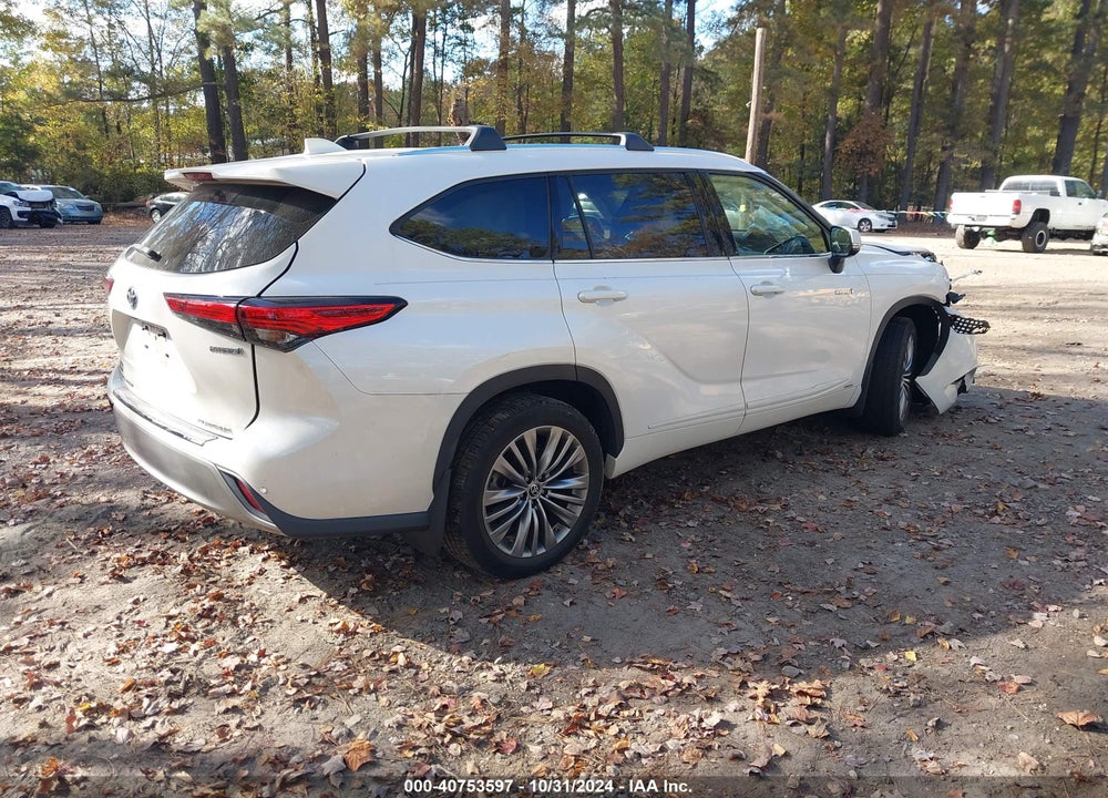 2021 TOYOTA HIGHLANDER HYBRID PLATINUM VIN: 5TDEBRCH6MS024425