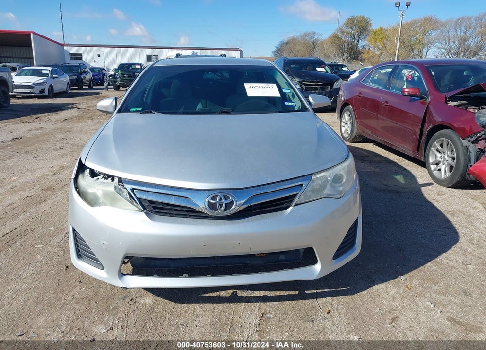 2012 TOYOTA CAMRY LE VIN: 4T1BF1FK4CU051936