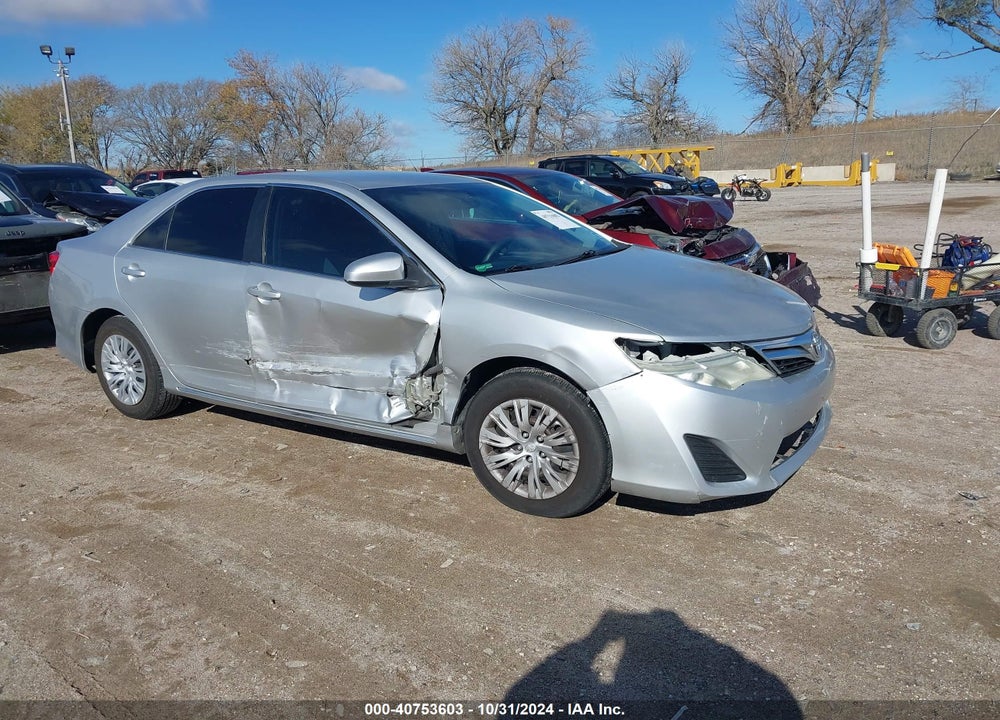 2012 TOYOTA CAMRY LE VIN: 4T1BF1FK4CU051936