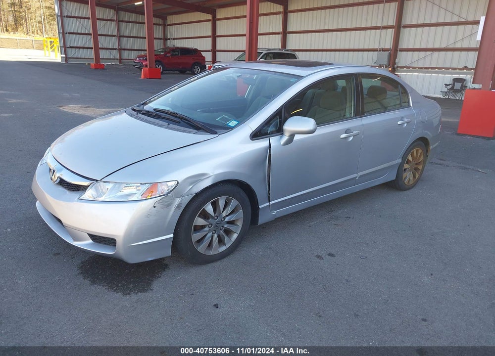 2009 HONDA CIVIC EX VIN: 2HGFA16879H334353