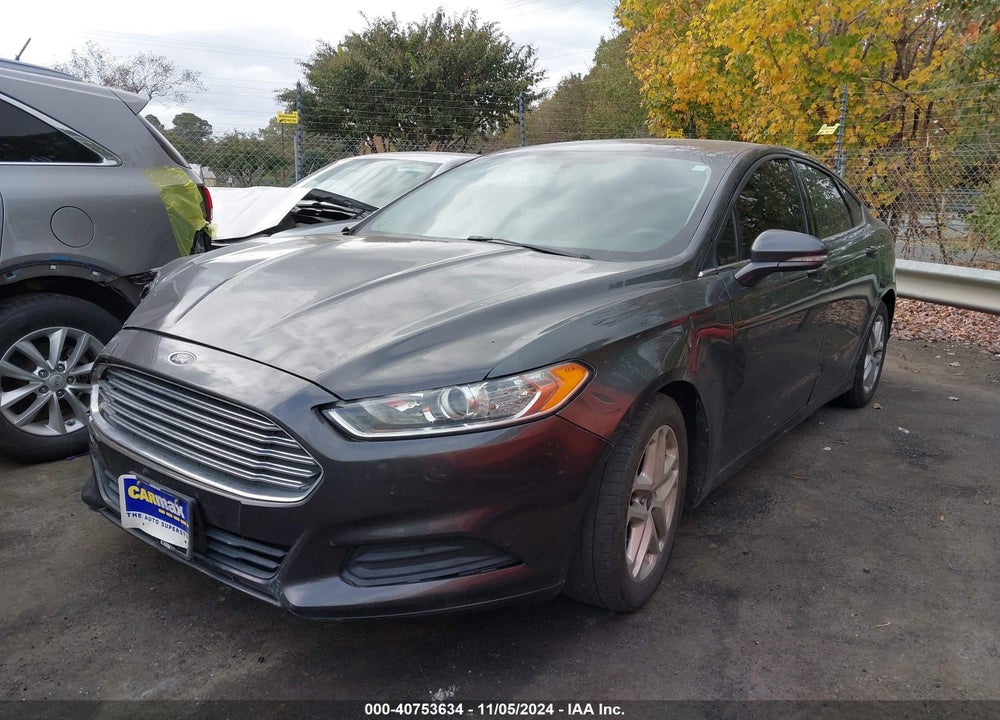 2016 FORD FUSION SE VIN: 1FA6P0H7XG5132256