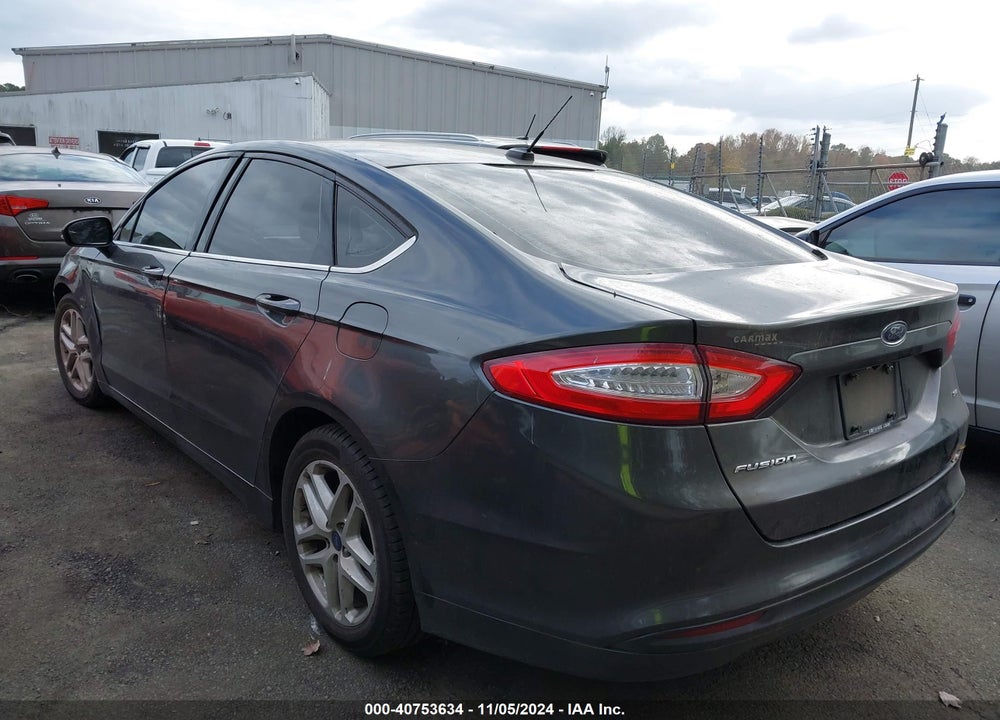 2016 FORD FUSION SE VIN: 1FA6P0H7XG5132256