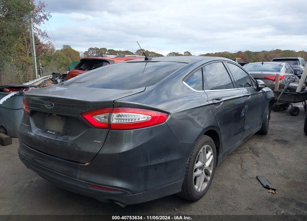 2016 FORD FUSION SE VIN: 1FA6P0H7XG5132256