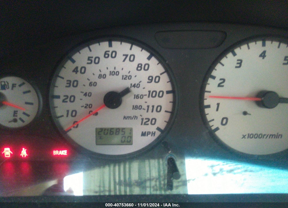 2002 NISSAN PATHFINDER SE VIN: JN8DR09X92W662106