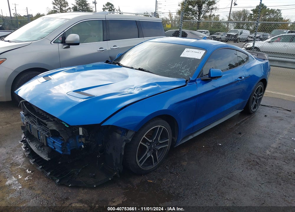 2020 FORD MUSTANG ECOBOOST VIN: 1FA6P8TH8L5189337
