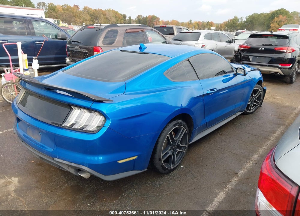 2020 FORD MUSTANG ECOBOOST VIN: 1FA6P8TH8L5189337