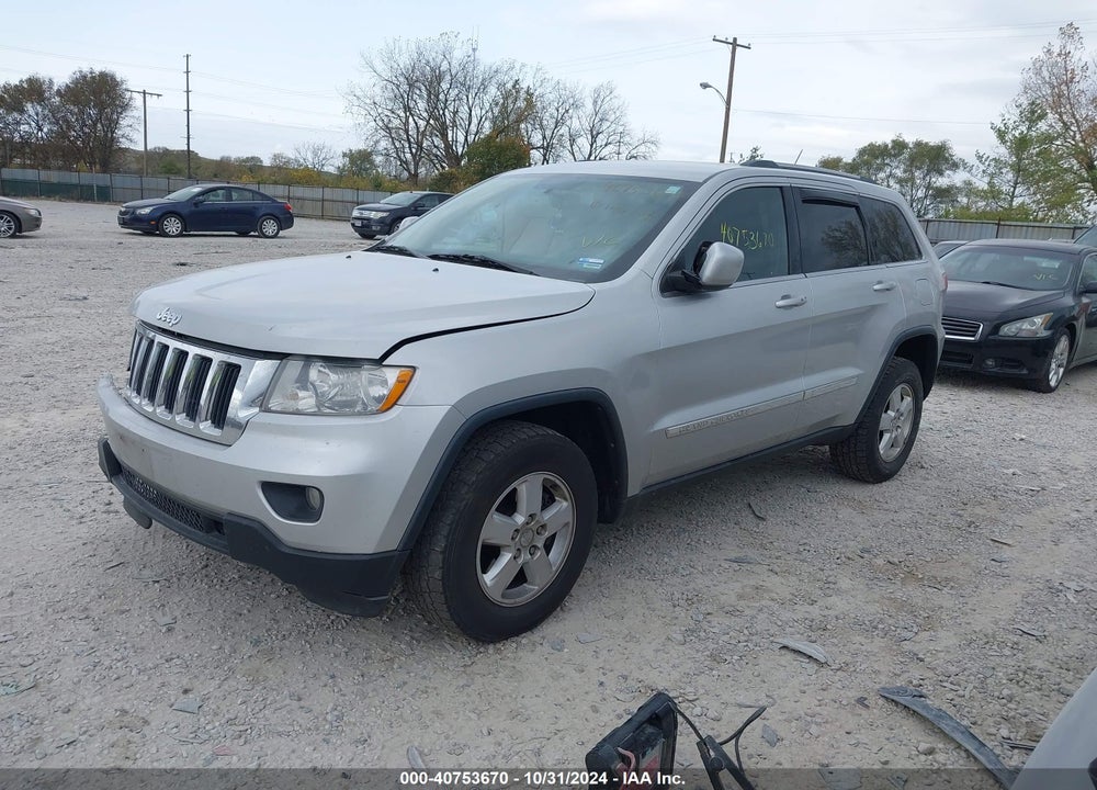 2012 JEEP GRAND CHEROKEE LAREDO VIN: 1C4RJFAG2CC238194