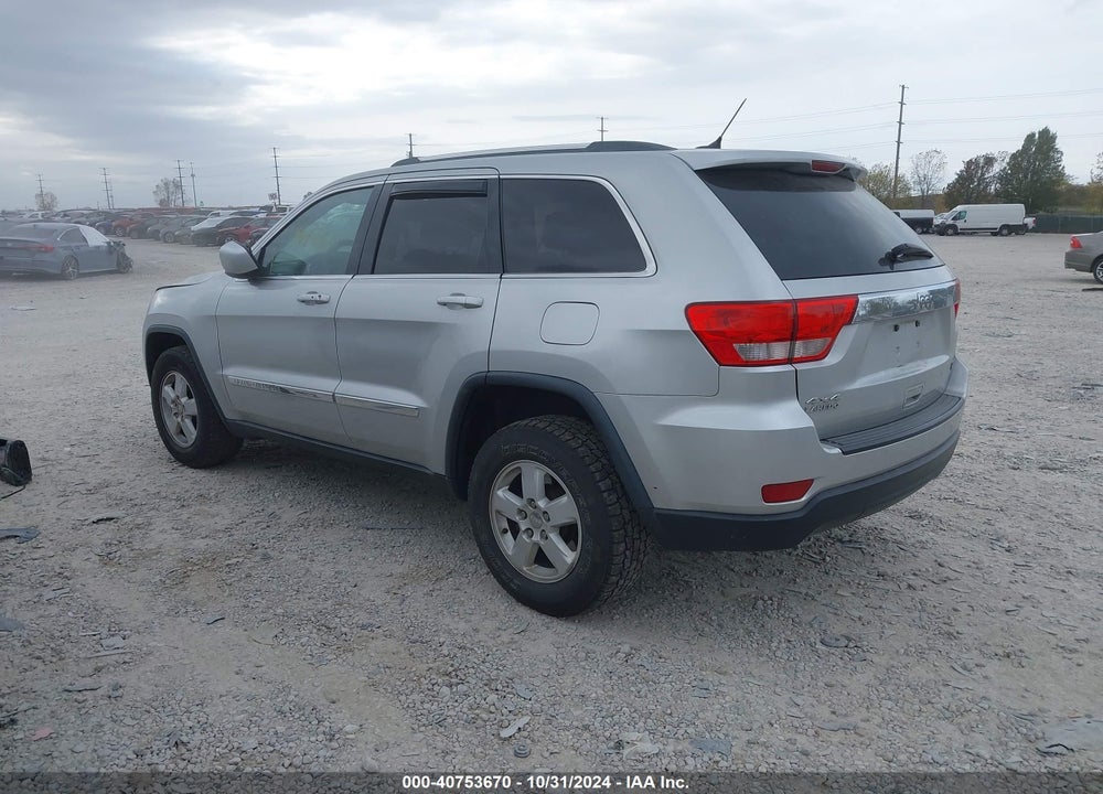 2012 JEEP GRAND CHEROKEE LAREDO VIN: 1C4RJFAG2CC238194