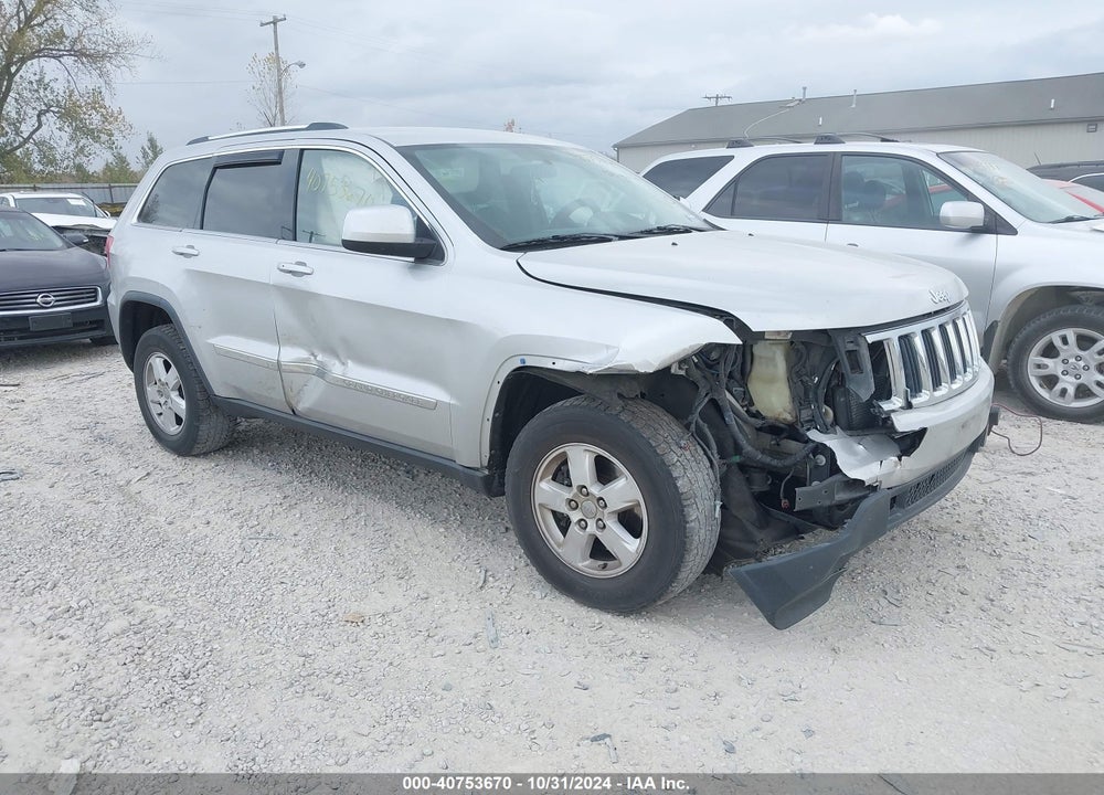2012 JEEP GRAND CHEROKEE LAREDO VIN: 1C4RJFAG2CC238194
