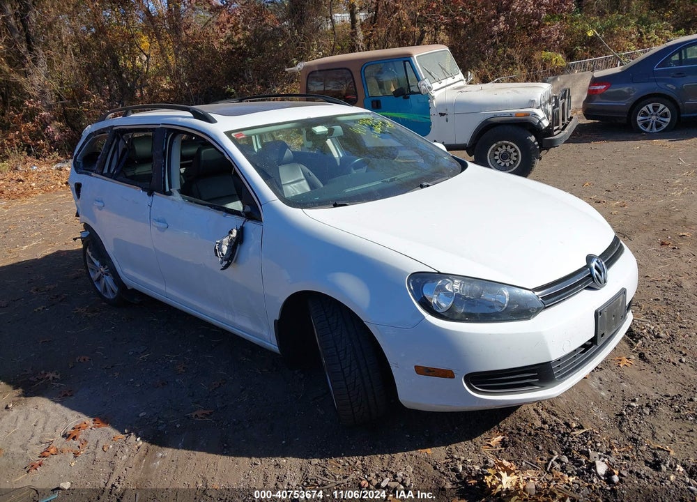2014 VOLKSWAGEN JETTA SPORTWAGEN 2.5L SE VIN: 3VWPP7AJ3EM627903