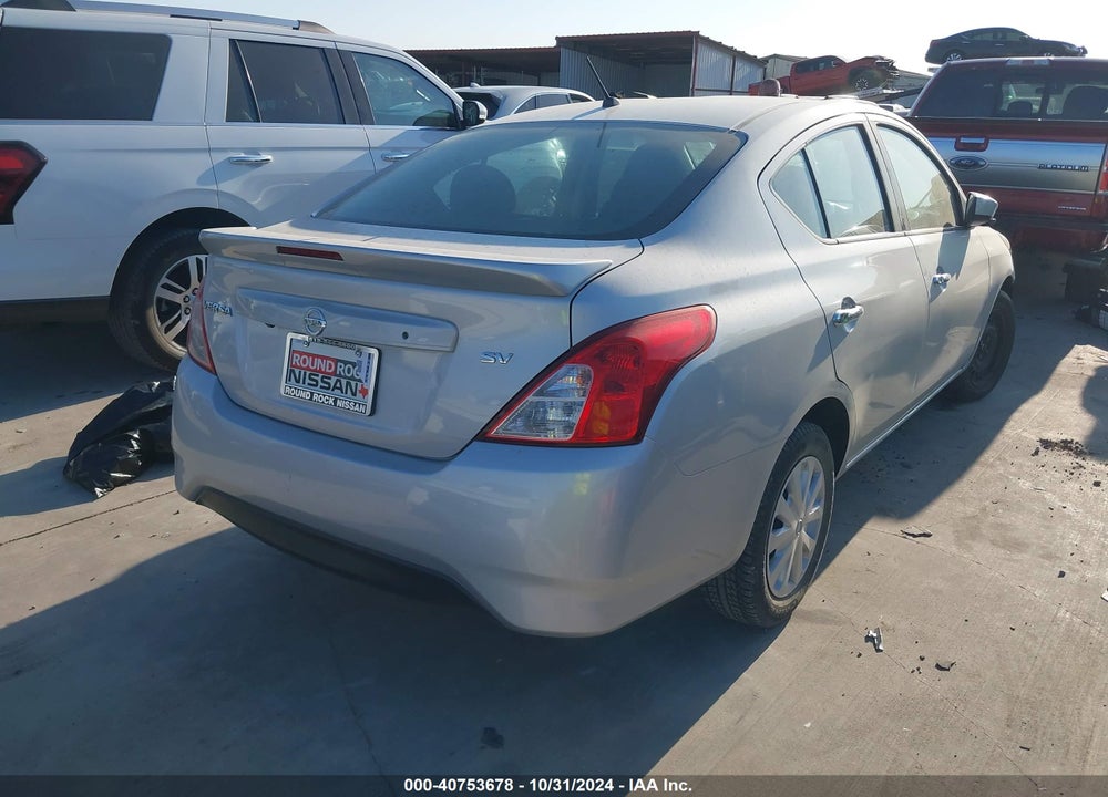 2019 NISSAN VERSA 1.6 SV VIN: 3N1CN7AP2KL832774