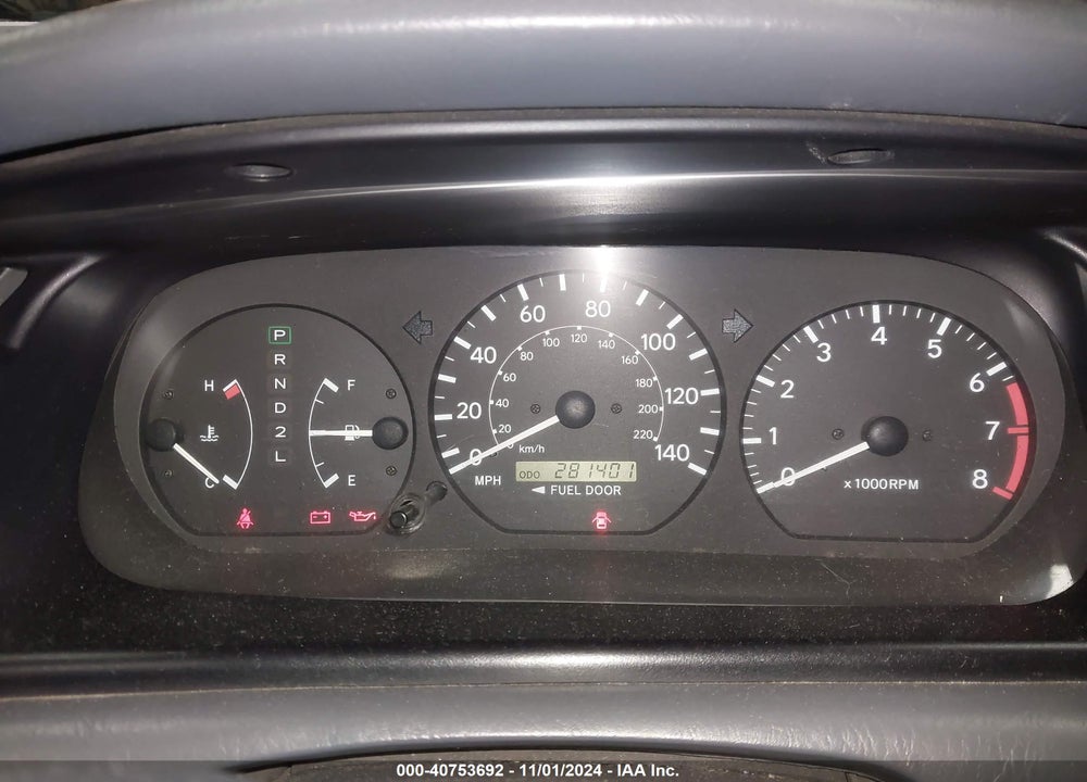 2001 TOYOTA CAMRY LE VIN: 4T1BG22K41U775096