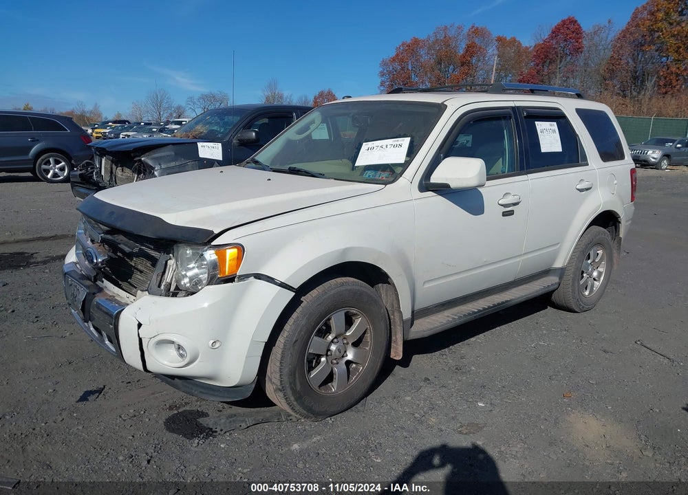 2012 FORD ESCAPE LIMITED VIN: 1FMCU9EG1CKC01910