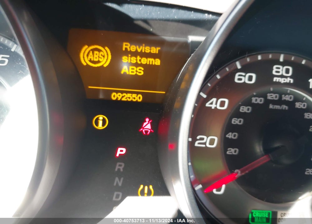 2011 ACURA MDX VIN: 2HNYD2H25BH535648