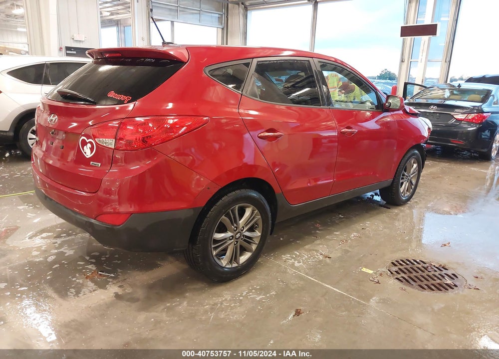 2015 HYUNDAI TUCSON GLS VIN: KM8JTCAF0FU033707