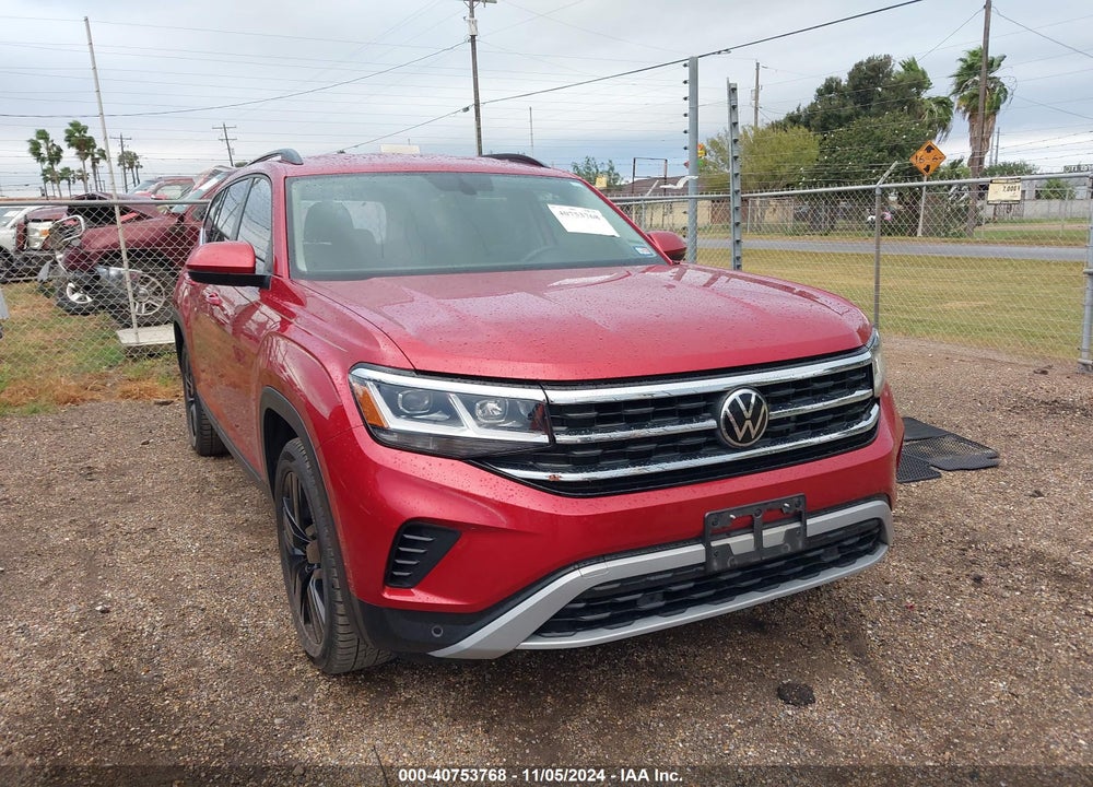 2022 VOLKSWAGEN ATLAS 3.6L V6 SE W/TECHNOLOGY VIN: 1V2WR2CA9NC563780