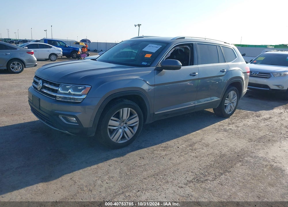 2019 VOLKSWAGEN ATLAS 3.6L V6 SEL PREMIUM VIN: 1V2NR2CA6KC527181