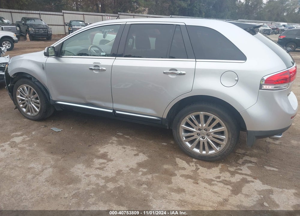 2011 LINCOLN MKX VIN: 2LMDJ6JK6BBJ27614