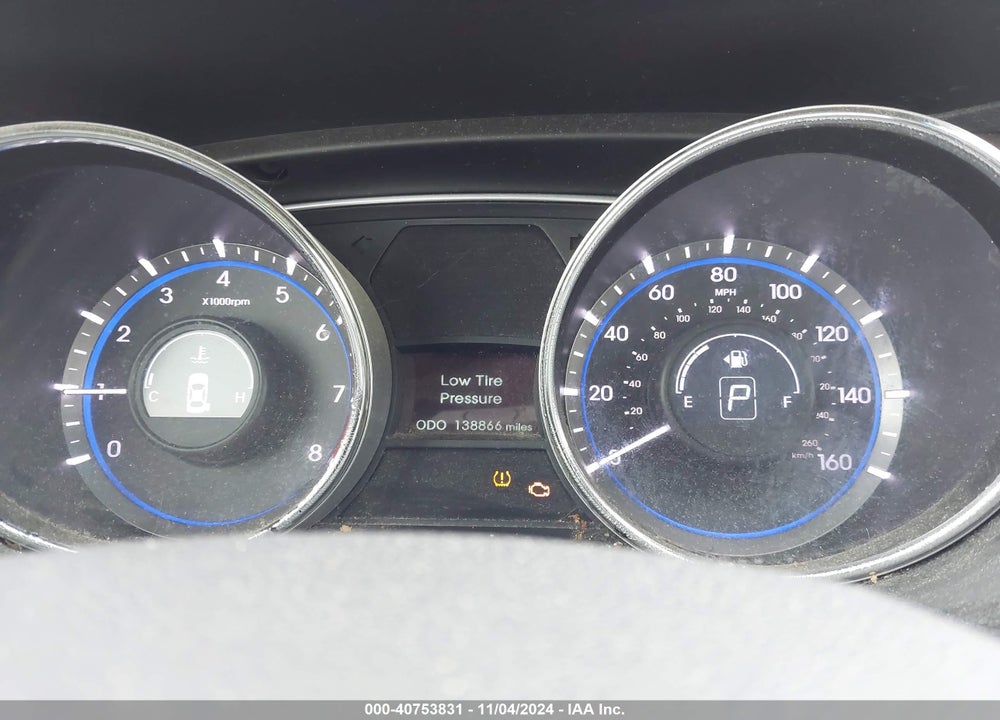 2014 HYUNDAI SONATA GLS VIN: 5NPEB4AC1EH911982