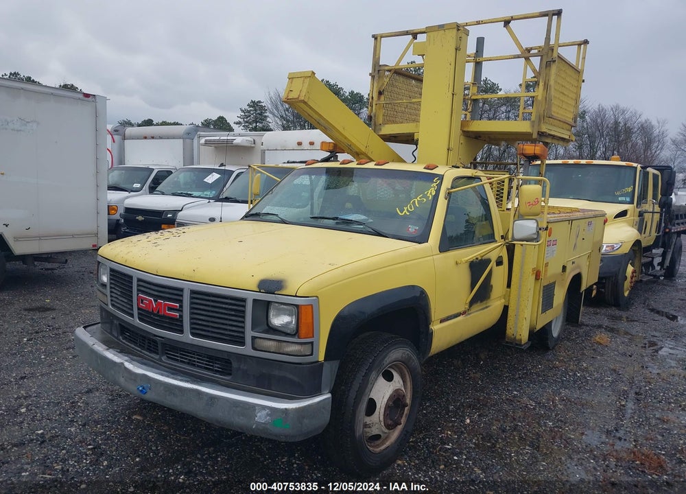 1992 GMC SIERRA C3500 HEAVY DUTY VIN: 1GDKC34N9NJ524509