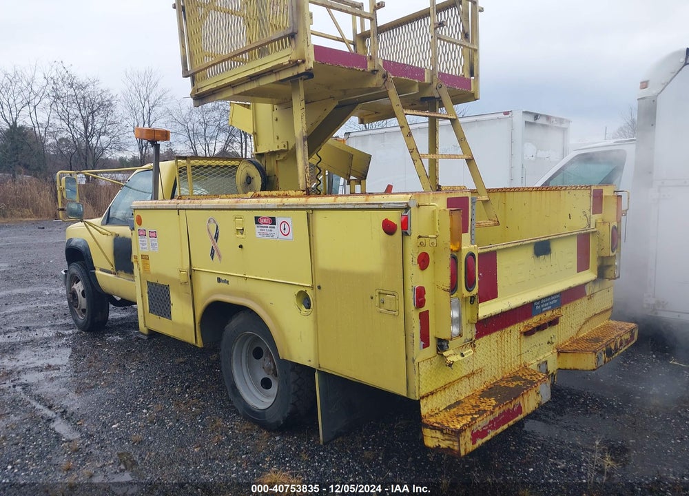 1992 GMC SIERRA C3500 HEAVY DUTY VIN: 1GDKC34N9NJ524509