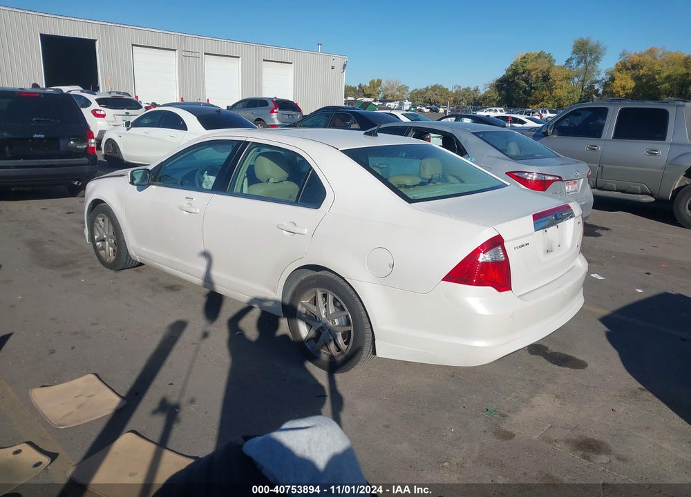 2012 FORD FUSION SEL VIN: 3FAHP0JA8CR411890