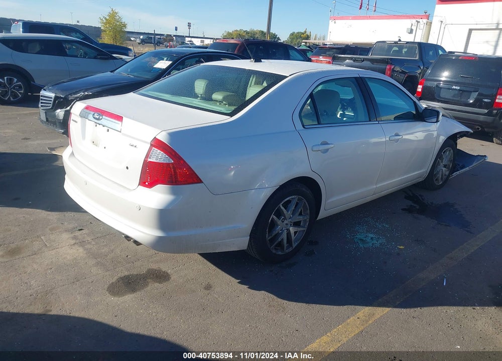 2012 FORD FUSION SEL VIN: 3FAHP0JA8CR411890