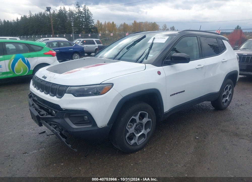 2022 JEEP COMPASS TRAILHAWK 4X4 VIN: 3C4NJDDB6NT226429