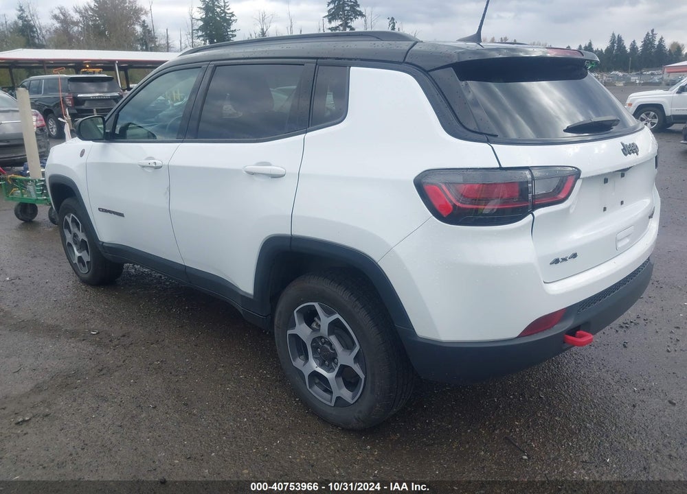 2022 JEEP COMPASS TRAILHAWK 4X4 VIN: 3C4NJDDB6NT226429