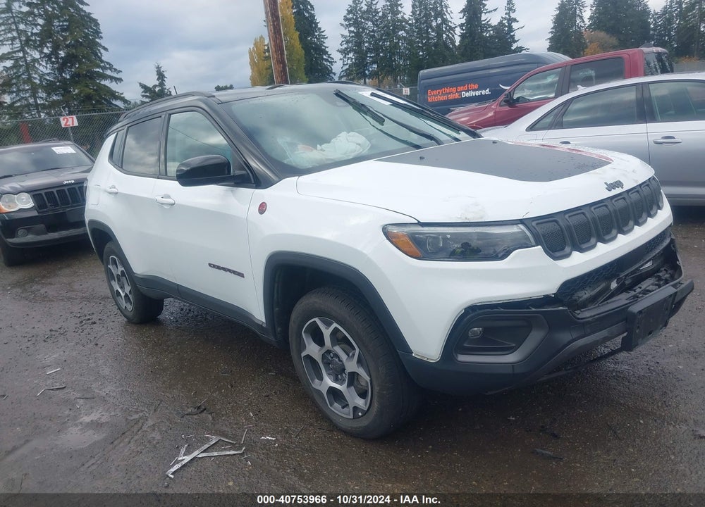 2022 JEEP COMPASS TRAILHAWK 4X4 VIN: 3C4NJDDB6NT226429