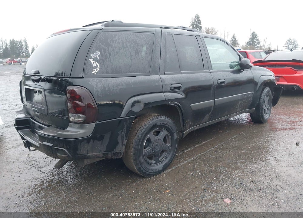 2004 CHEVROLET TRAILBLAZER LS VIN: 1GNDT13S942108114