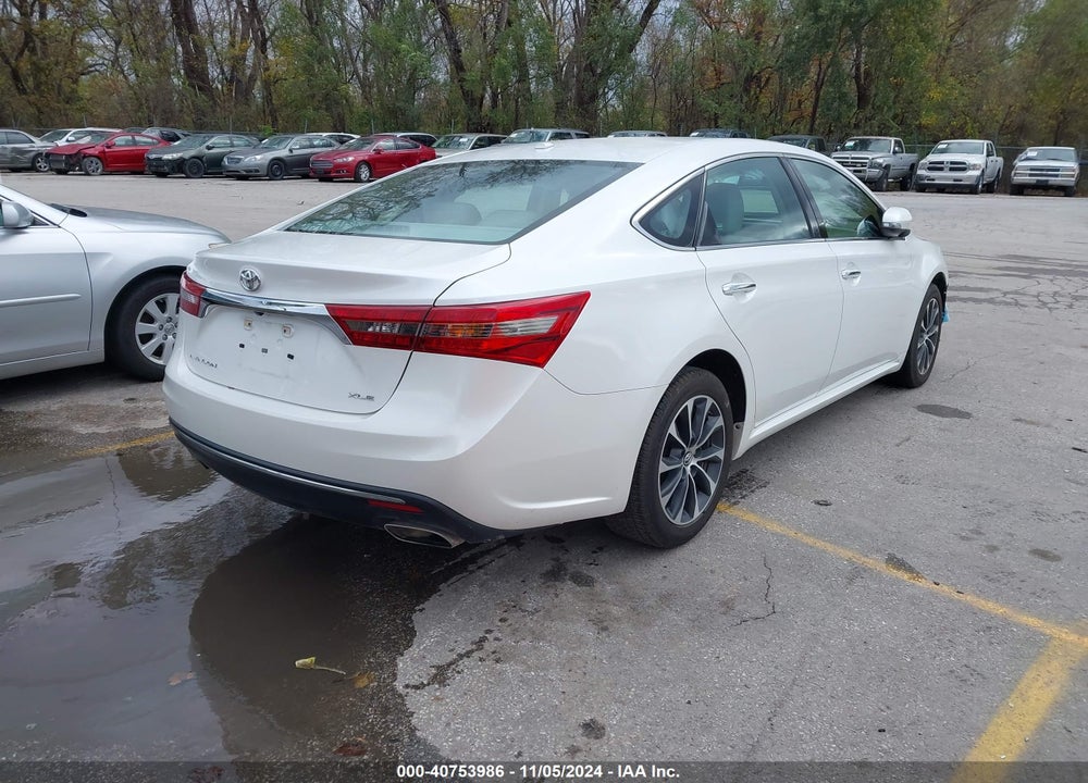 2016 TOYOTA AVALON XLE VIN: 4T1BK1EB3GU198817